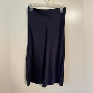 NWT J. Crew Gwyneth Slip Skirt Navy Size XX Small